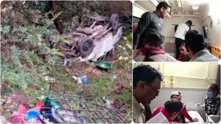 *एक और हादसा” अनियंत्रित होकर गहरी खाई में गिरी मैक्स, मची चीख पुकार…*