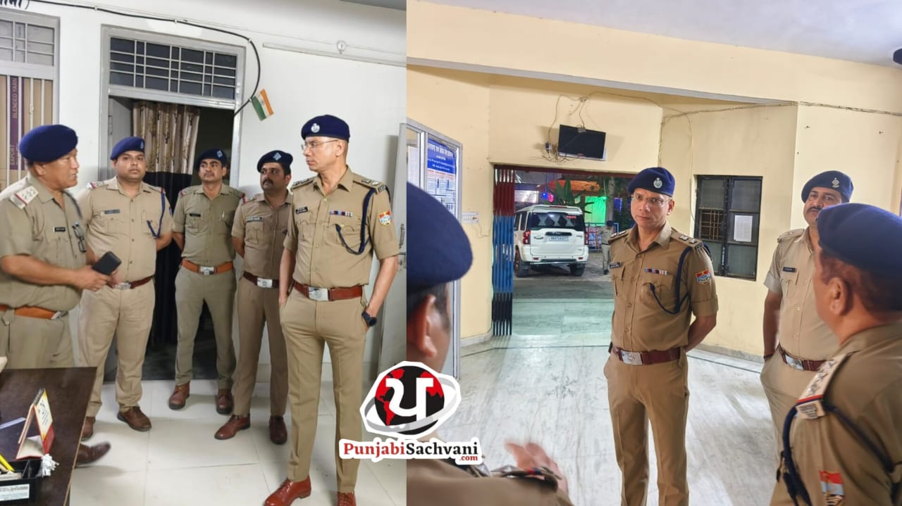 *SSP मणिकांत मिश्रा देर रात पहुंचे जसपुर कोतवाली, जसपुर मर्डर केस की ली जानकारी।*