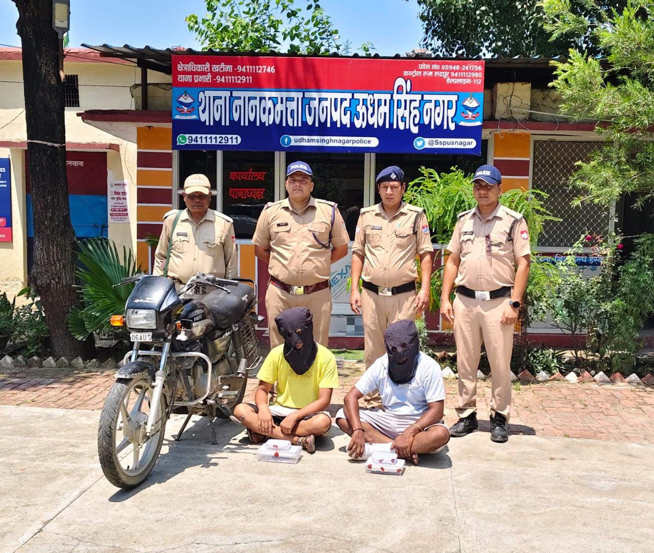 एसएसपी मणिकांत मिश्रा का नशा तस्करों के विरुद्ध सख्त रुख: नानकमत्ता पुलिस की बड़ी कार्रवाई, नेपाली तस्कर सहित दो गिरफ्तार