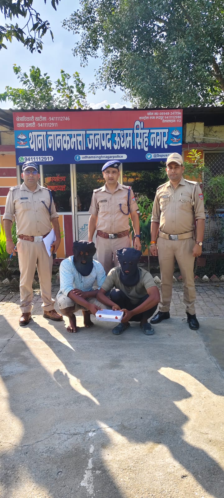 एसएसपी मणिकांत मिश्रा की सख्त कार्रवाई — 24 घंटे में फायरिंग कांड का पर्दाफाश, दो गार्ड तमंचे व नाव सहित गिरफ्तार