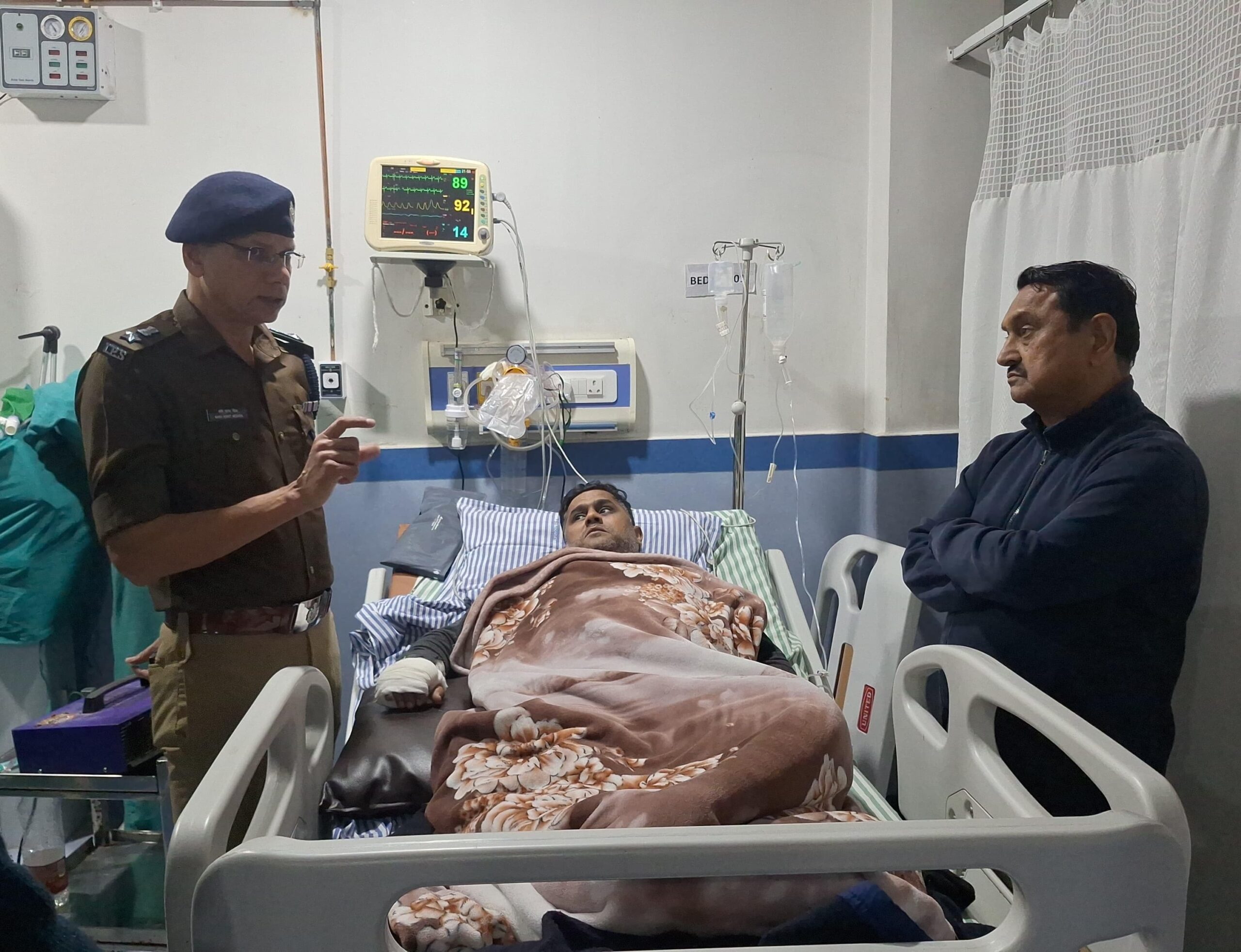 पार्षद सौरभ बेहड़ पर हमले के बाद पुलिस एक्शन में, तीन संदिग्ध हिरासत में — एसएसपी ने दिए सख्त निर्देश