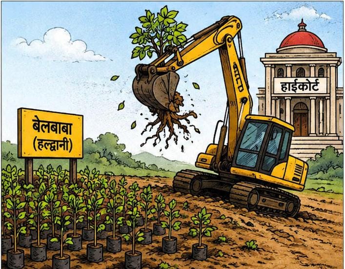 हाईकोर्ट शिफ्टिंग का रास्ता साफ, लेकिन 30 हेक्टेयर में उजड़ेंगे 15 हजार पौधे