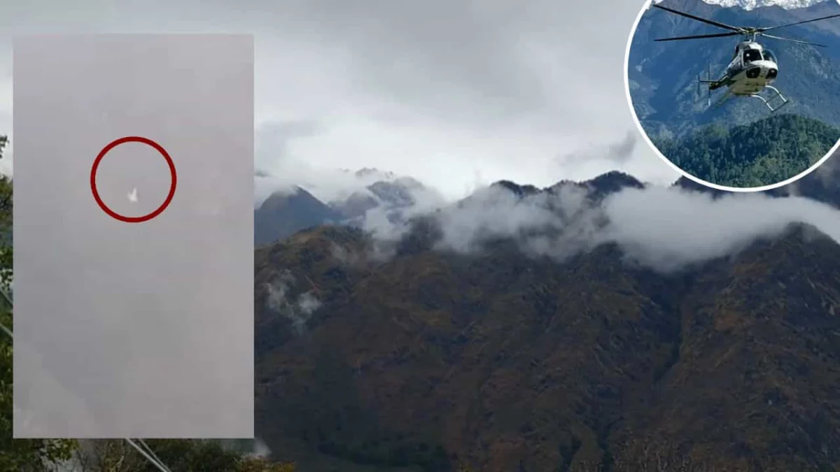 बदरीनाथ से देहरादून लौट रहा हेलीकॉप्टर पहाड़ी से टकराकर क्रैश, पायलट समेत छह की मौत बर्फबारी के बीच दोपहर 1:14 बजे भरी थी उड़ान
